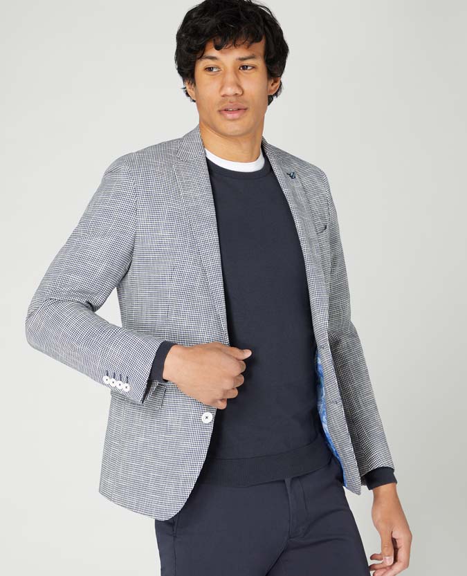 Slim Fit Cotton-Rich Jacket